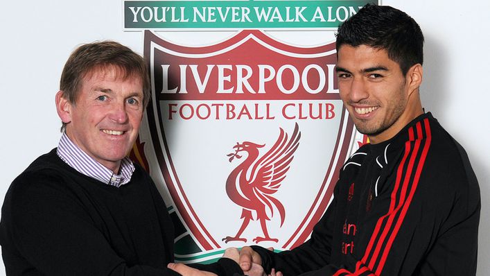 Luis Suarez was a January signing for Liverpool