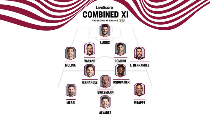 Check out LiveScore's combined XI for the World Cup final