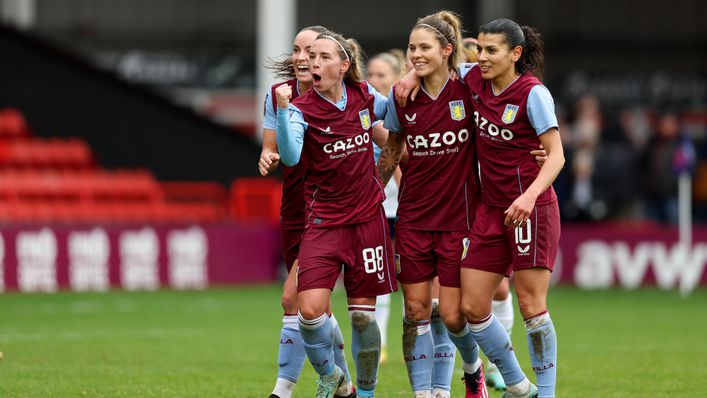 Rachel Daly netted her ninth goal of the season in Aston Villa's 2-1 win over Tottenham