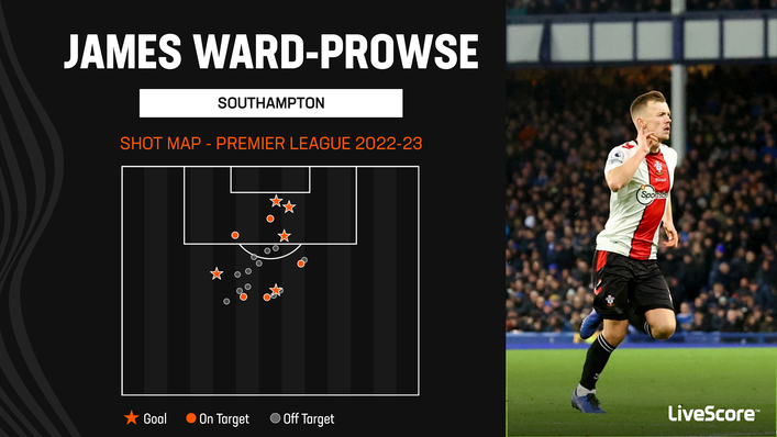 Southampton skipper James Ward-Prowse has an eye for the spectacular