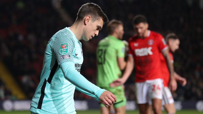 Leandro Trossard has failed to score for Brighton since October 29