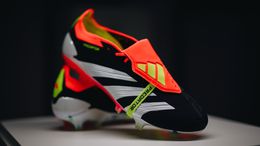 The latest Predator 24 boots are modelled on the first of its kind in 1994