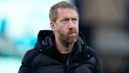 Graham Potter was annoyed with the VAR decision that saw Lewis Dunk sent off against Manchester United
