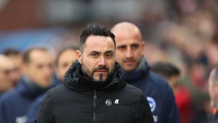 Brighton are unbeaten in their last seven under boss Roberto De Zerbi