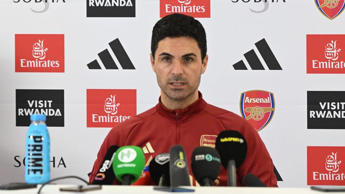 Mikel Arteta takes his Arsenal side to Bournemouth