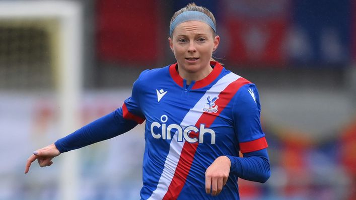Hayley Nolan is enjoying her first season with Crystal Palace