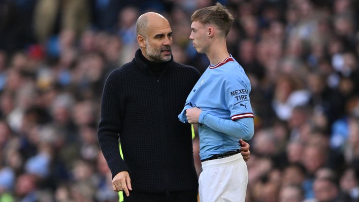 Pep Guardiola only handed Cole Palmer two Premier League starts last season