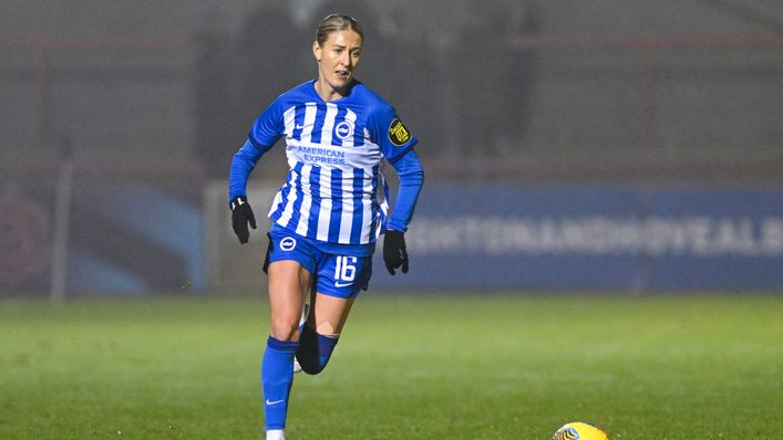 Brighton defender Emma Kullberg signed a new contract with the club last summer