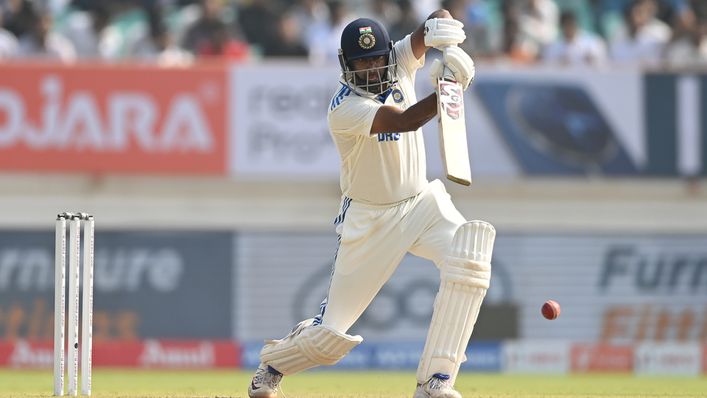 Ravichandran Ashwin scored 37 runs in India's first innings total of 445