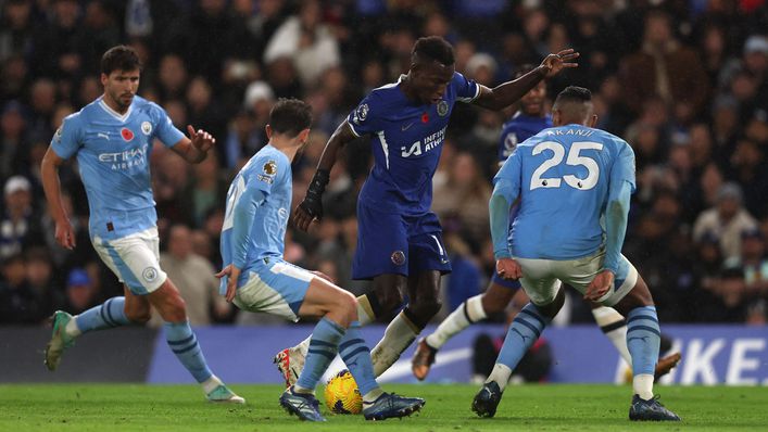 Manchester City host Chelsea in a blockbuster clash on Saturday evening