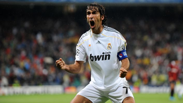 Legendary Real Madrid striker Raul scored over 400 goals in an incredible career for club and country
