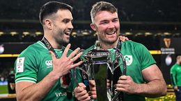 Peter O'Mahony helped Ireland retain their Six Nations title