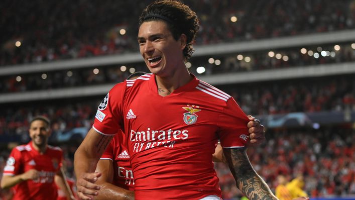 Benfica star Darwin Nunez is one of the hottest properties in European football