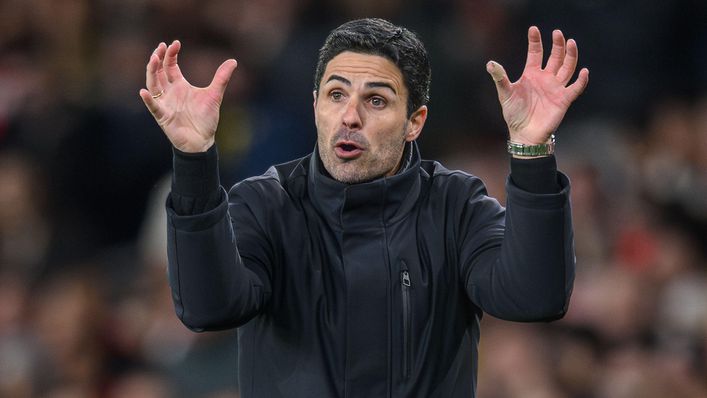 Mikel Arteta's Arsenal suffered a damaging league defeat on Sunday ahead of their trip to Bayern Munich