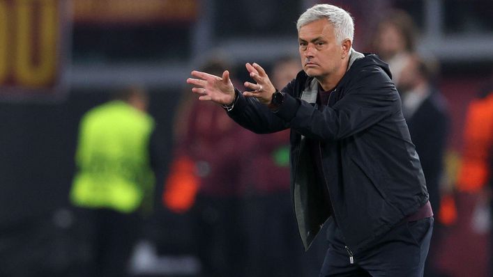 Roma head coach Jose Mourinho is no stranger to a major European semi-final