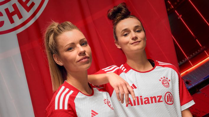 Women's stars Linda Dallman and Lina Magull will also wear the shirt next season