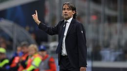 Simone Inzaghi will be hoping Inter can build from their draw against Manchester City