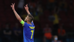 West Ham forward Andriy Yarmolenko scored one of Ukraine's goals in defeat to the Netherlands