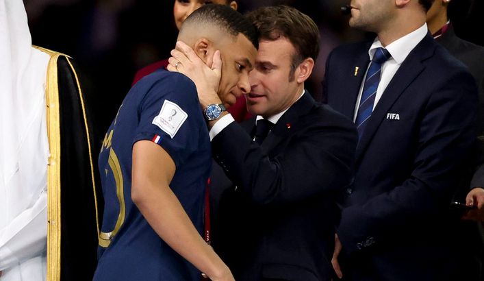 Kylian Mbappe says President Macron has no influence on his future