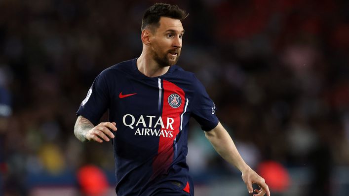 Lionel Messi scored 16 goals for Paris Saint-Germain in Ligue 1 last season