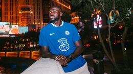 Kalidou Koulibaly was unveiled as a Chelsea player in Las Vegas