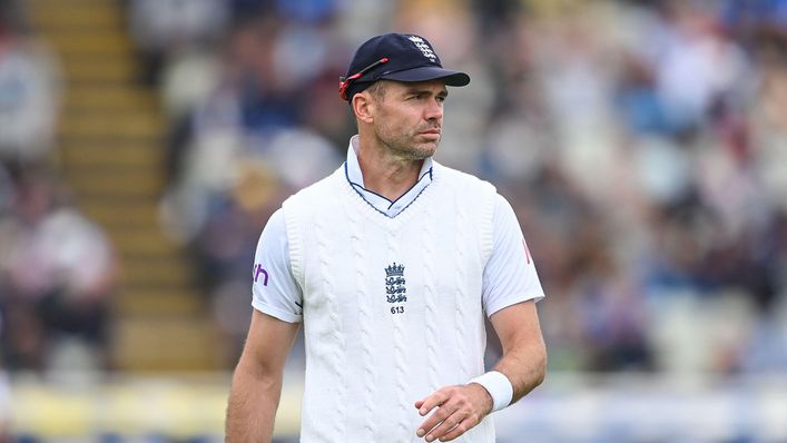 James Anderson will be making his first Test appearance as a 40-year-old
