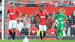 Manchester United were humbled by local rivals Manchester City 6-1 in October 2011