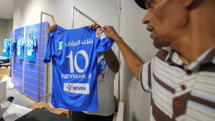 Neymar is Al-Hilal's new No10