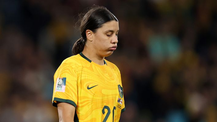 Sam Kerr was a thorn on the Lionesses side throughout