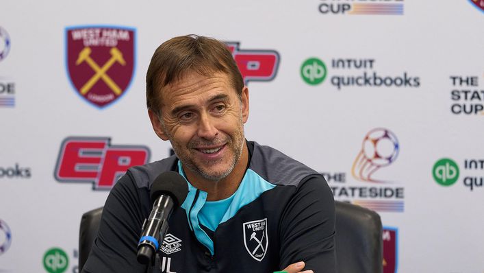 Julen Lopetegui has had a tricky start as West Ham boss