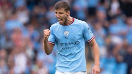 Manchester City centre-back Ruben Dias continues to excel at the heart of Pep Guardiola's defence