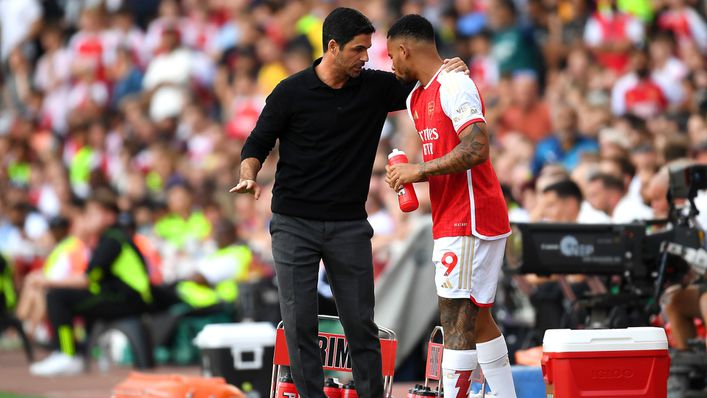 Mikel Arteta will be glad to have Gabriel Jesus back in his squad