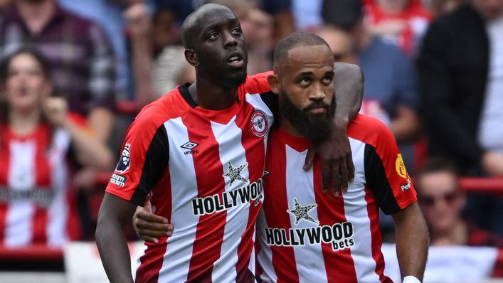 Yoane Wissa and Bryan Mbeumo have been two of Brentford's key players this season