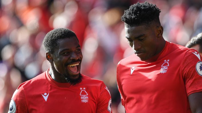 Serge Aurier and Taiwo Awoniyi are important figures at Nottingham Forest