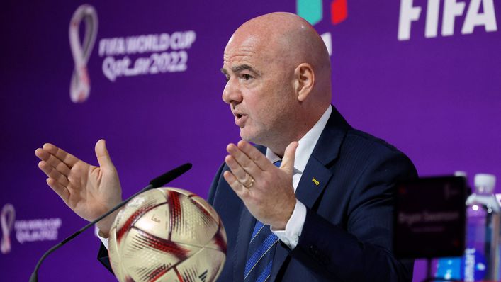 Gianni Infantino admits it is time for a rethink about the format of the next World Cup