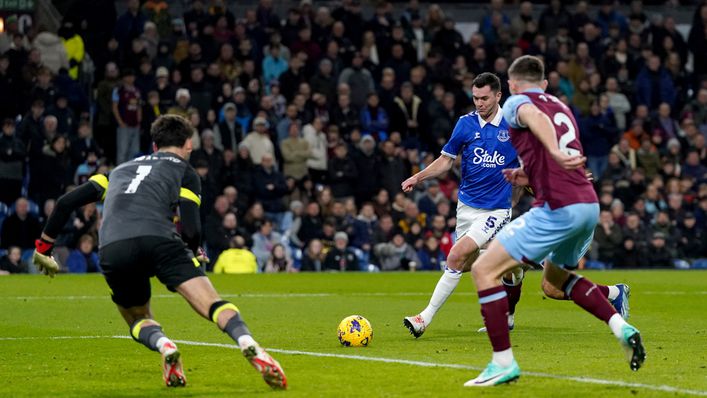 Michael Keane scored Everton's second