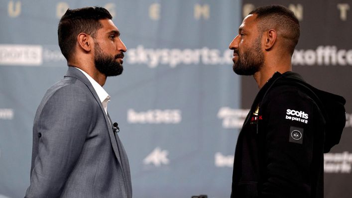 Bitter rivals Amir Khan and Kell Brook will finally collide on Saturday night