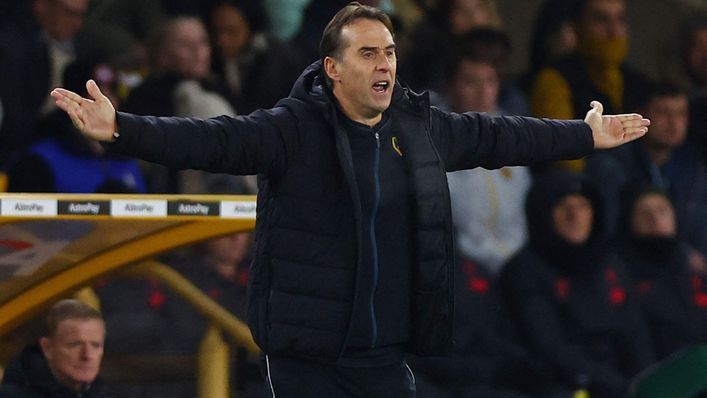 Julen Lopetegui is hoping Wolves can secure a third-successive Premier League win this weekend