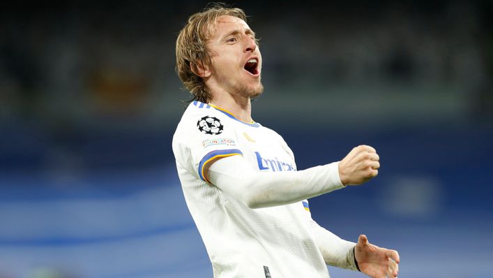 Real Madrid midfielder Luka Modric will hope to make the difference in Sunday's game against Barcelona