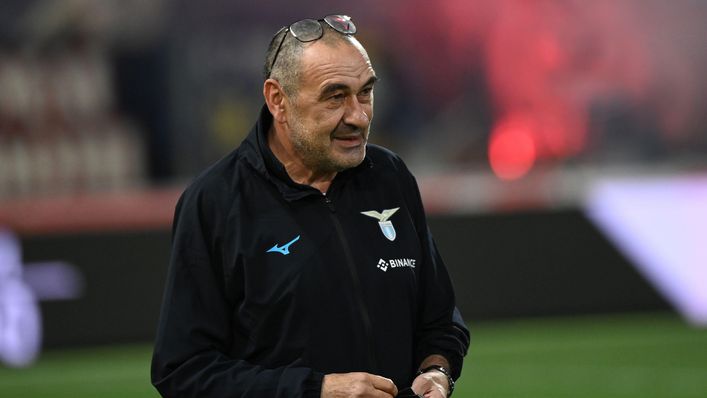 Maurizio Sarri's Lazio may have gone out of Europe in midweek but are in better form domestically than Roma