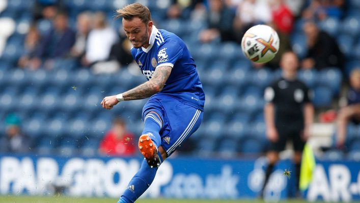 James Maddison is expected to make a telling difference Leicester this weekend