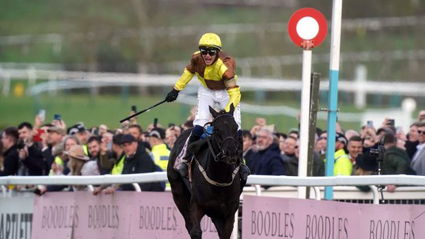 Galopin Des Champs stormed to Gold Cup glory for one of Willie Mullins six wins at this Festival