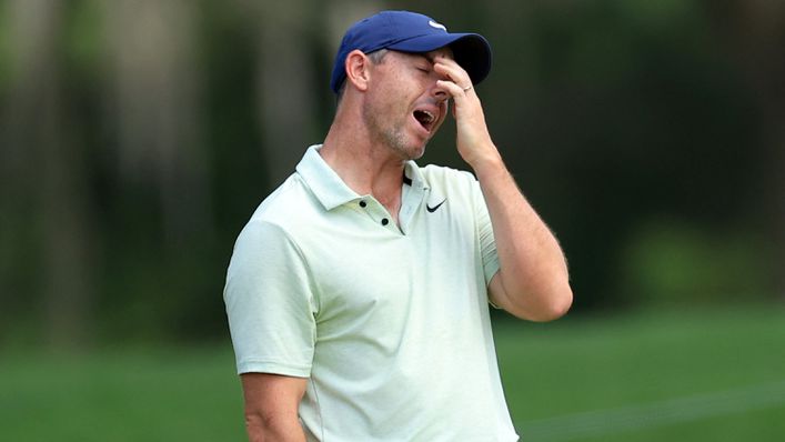 Rory McIlroy fell out of contention