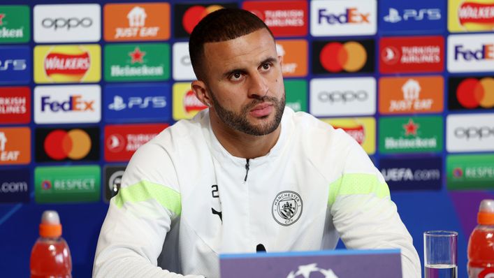 Kyle Walker is looking forward to Wednesday’s clash with Real Madrid
