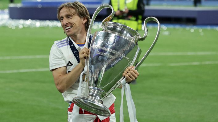 Luka Modric is enjoying Real Madrid's bid to conquer Europe once again this season