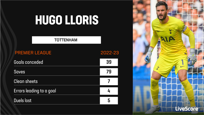 Hugo Lloris has endured a disappointing season for Tottenham