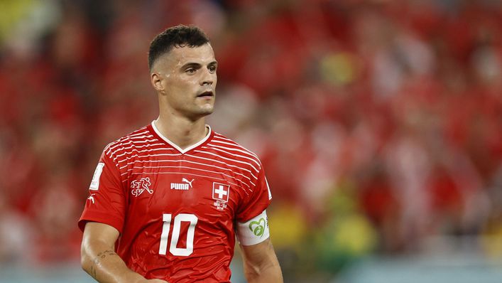 Switzerland will hope Granit Xhaka can make the most of his more advanced role