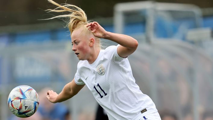 Aston Villa star Freya Gregory has represented England at Under-23 level