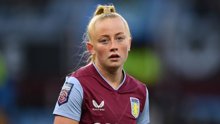 Villa youngster Freya Gregory made seven appearances during a 2022-23 campaign hit by injury and illness