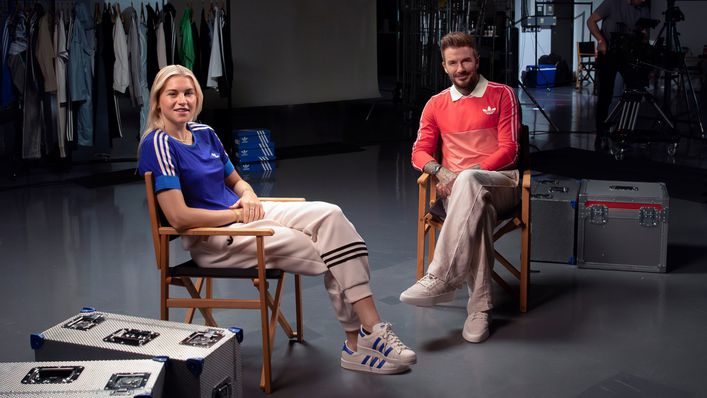 Alessia Russo spoke with David Beckham ahead of the Women's World Cup